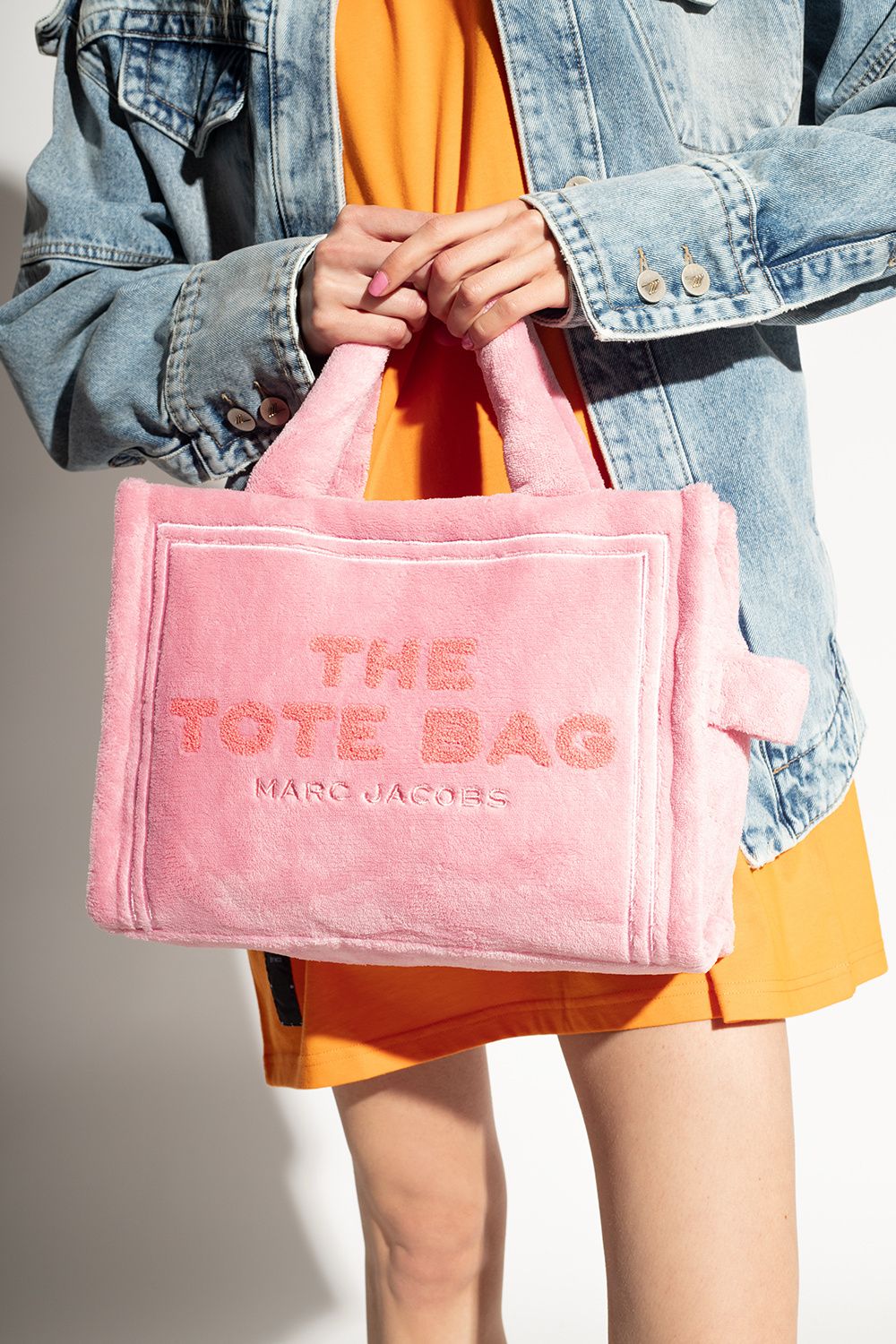 Tote Marc Jacobs The Terry Acolchado Rosado
