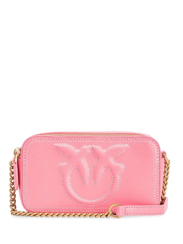 Cartera Pinko Camera Case Mini Rosa