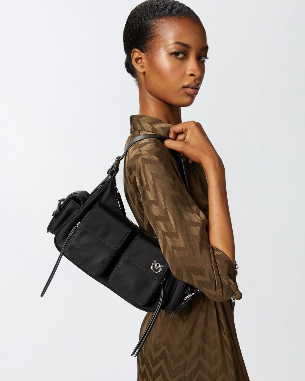 Cartera Pinko Cargo Classic Negro