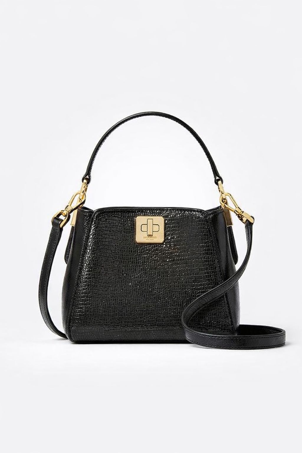 Cartera Kate Spade Phoebe negro con brillos