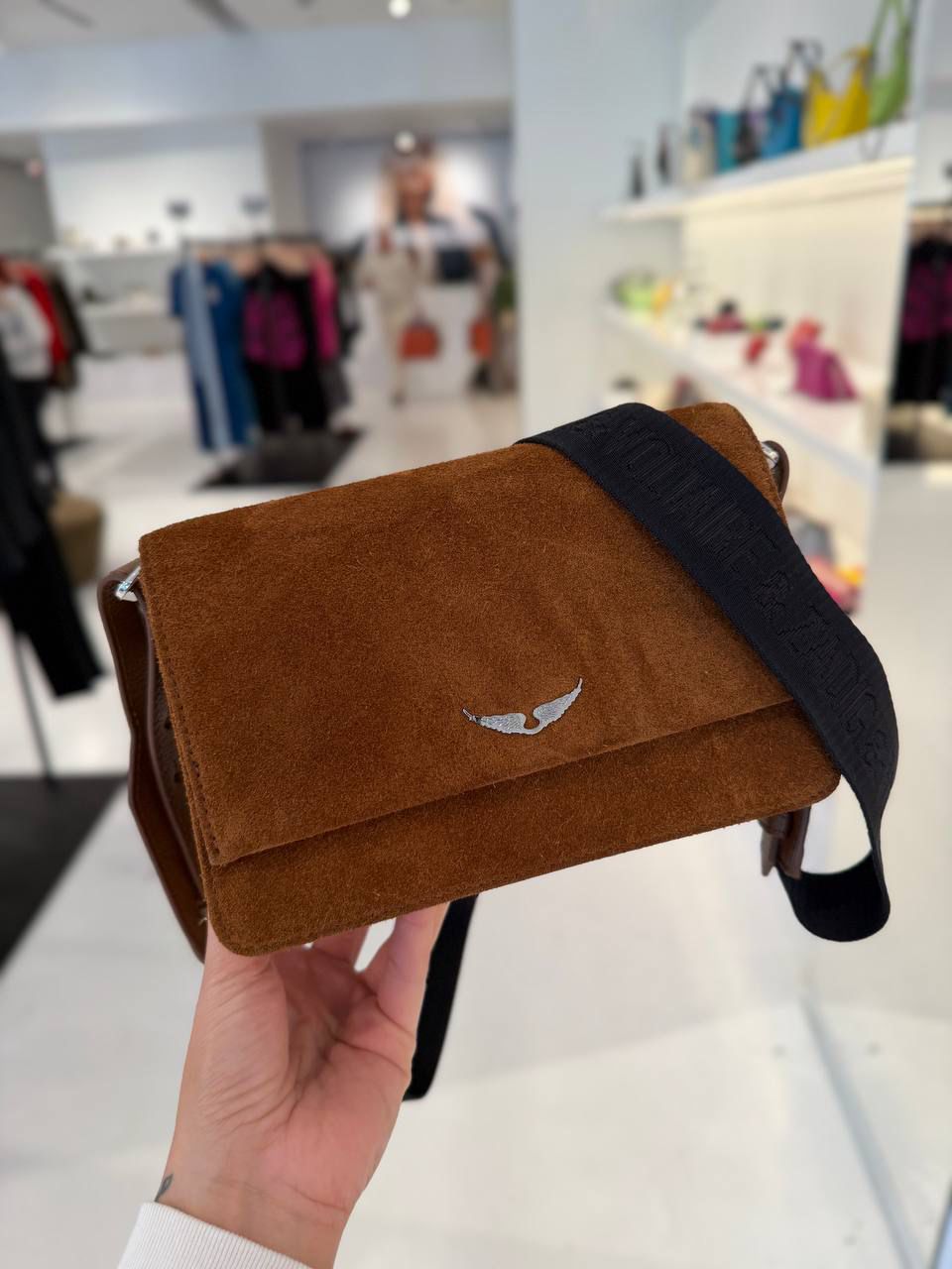 Cartea Zadig & Voltaire Lolita Wings Suede Cafe