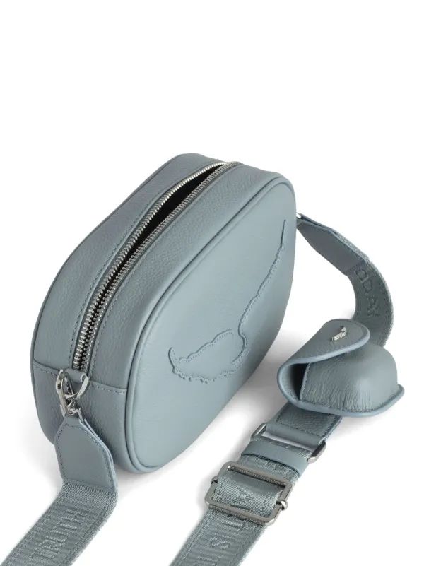 Crossbody Zadig Voltaire con porta airpods celeste
