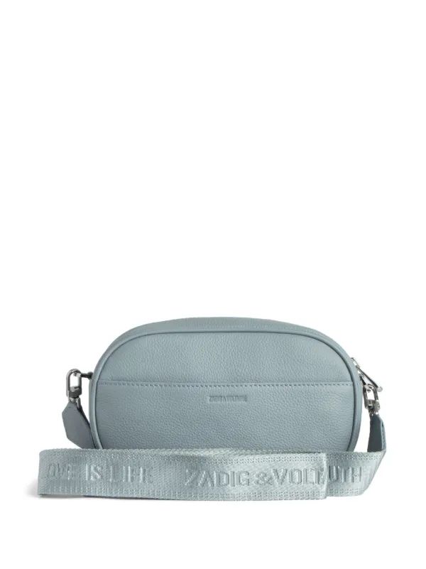 Crossbody Zadig Voltaire con porta airpods celeste