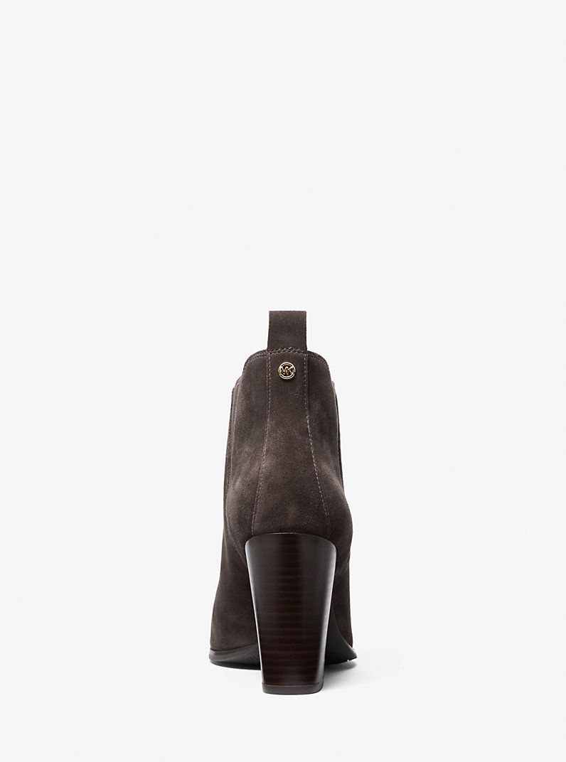 Botas Michael Kors Evaline Gamuza Cafe