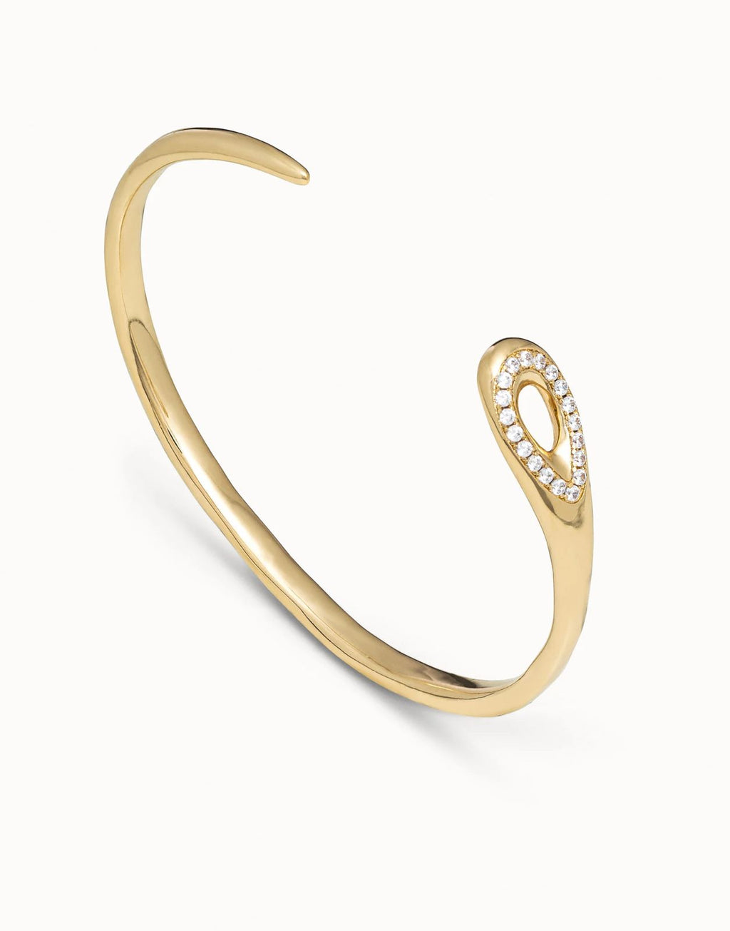 Pulsera Uno de 50 Victory Topaz doble baño de oro con topacios