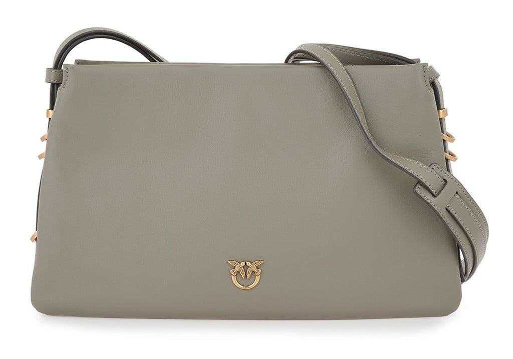Cartera Pinko tres separaciones grande verde musgo