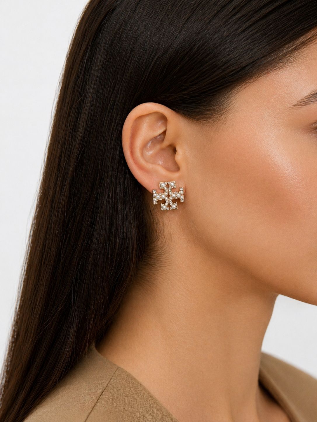 Aros Tory Burch Perla