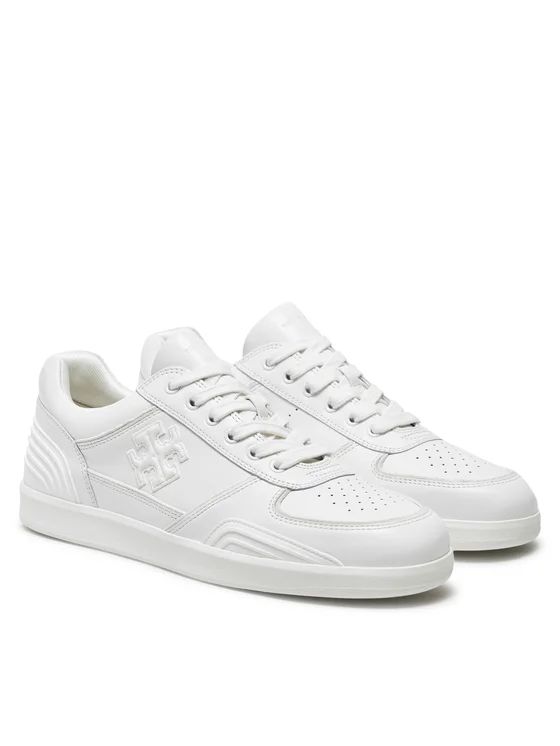 Zapatillas Tory Burch cuero blanco