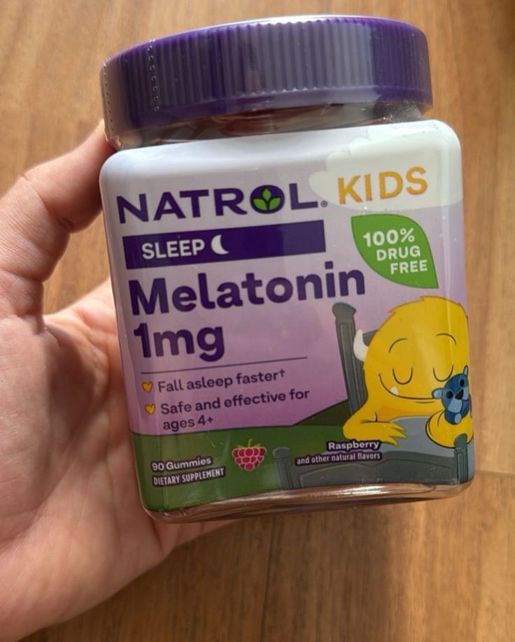 Gomitas Natrol de melatonina niños 1mg