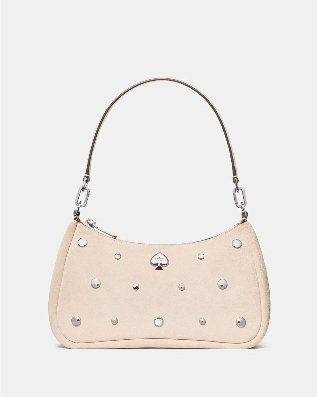 Cartera Kate Spade Shoulderbag Kayla Mediana Beige Tachas