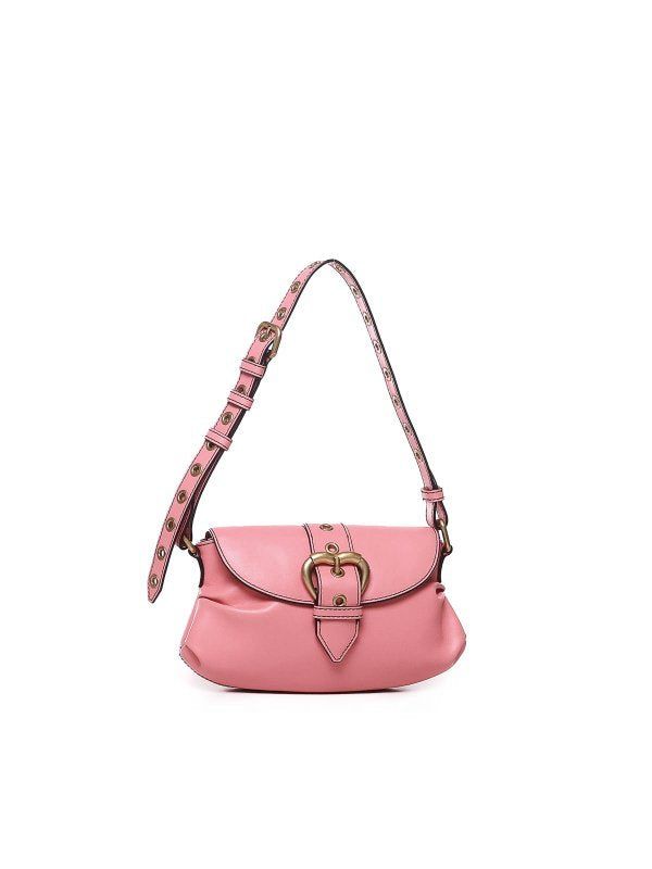Cartera Pinko Jolene Shoulder Mini Rosa