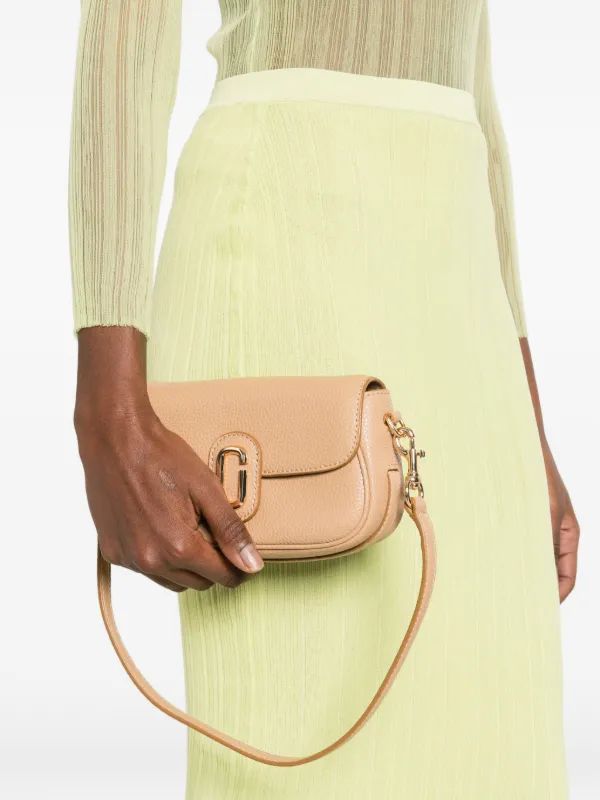 Crossbody Marc Jacobs Cuero Beige