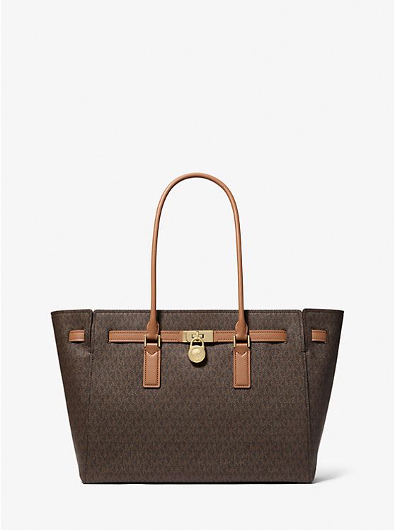 Bolso Michael Kors Hamilton Moderne monograma Cafe