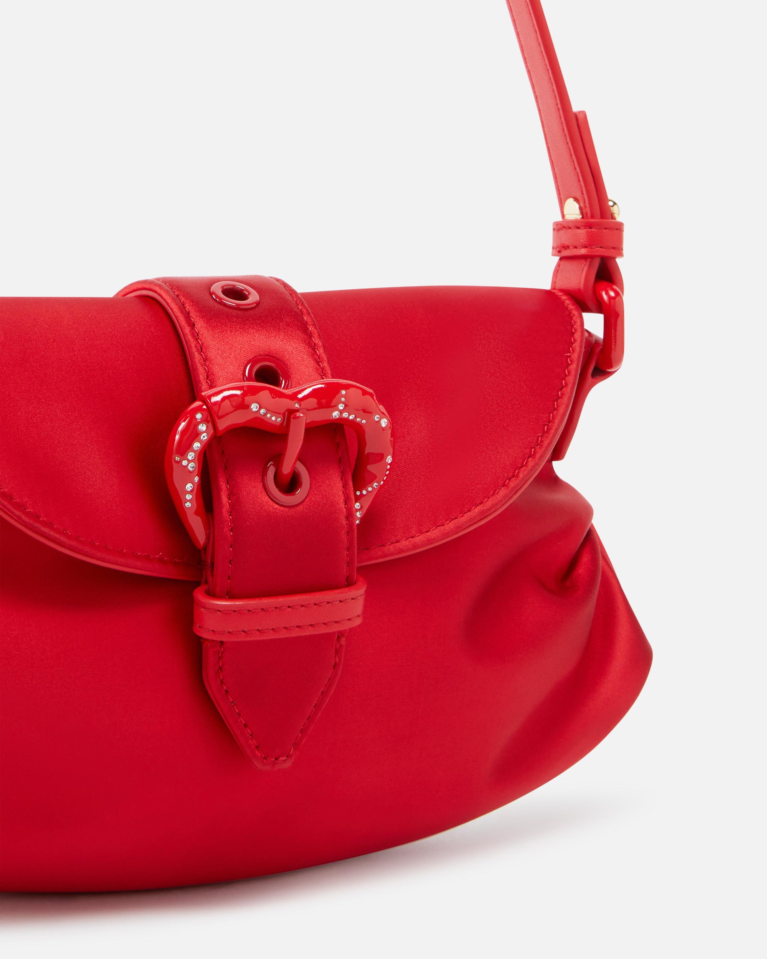 Cartera Pinko Shoulderbag Seda Rojo