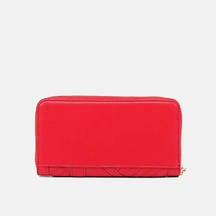 Billetera Love Moschino tachas rojo