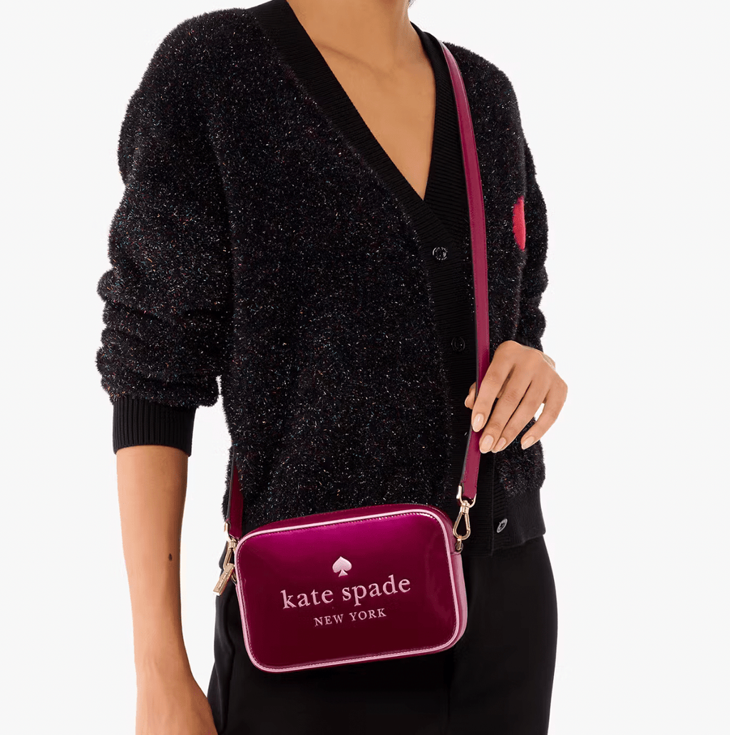 Cartera Kate Spade Oh Snap Cuadrada Cherry