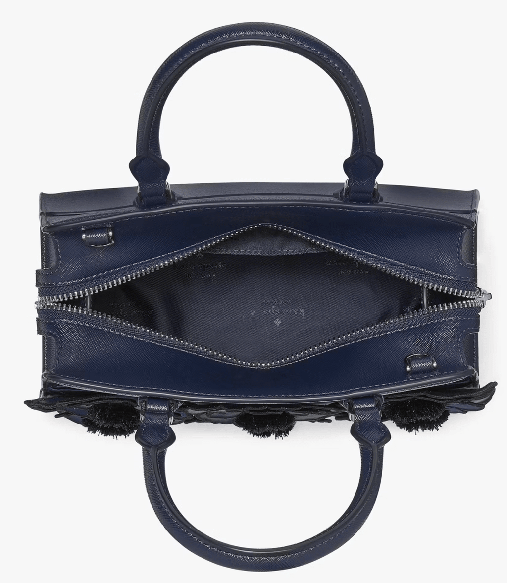 Cartera Kate Spade Madison estampado flores Azules