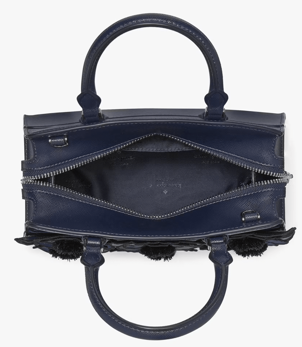 Cartera Kate Spade Madison estampado flores Azules