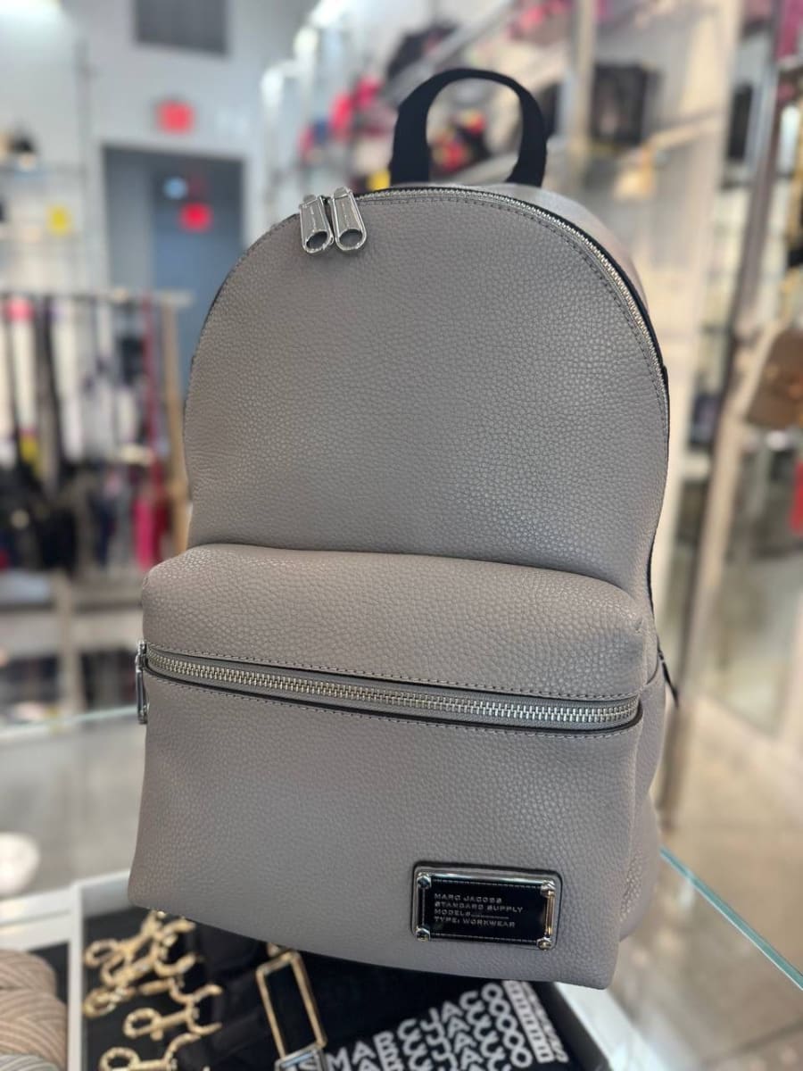 Mochila Marc Jacobs Grande Nueva coleccion cuero taupe