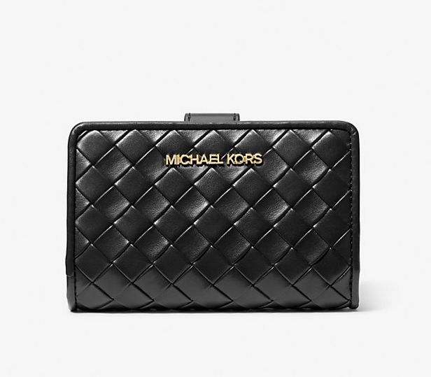 Billetera Michael kors Jet set travel Acolchada Negro