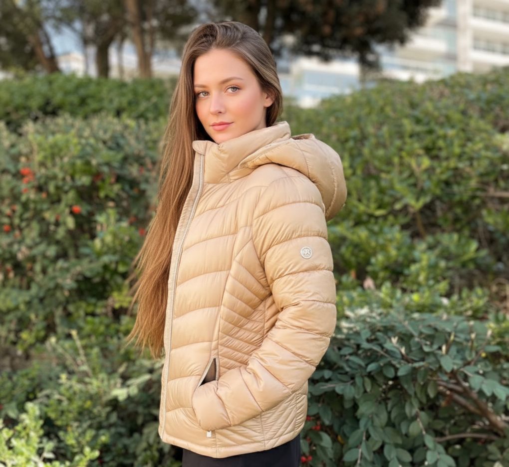 Parka Mujer Michael Kors dorado