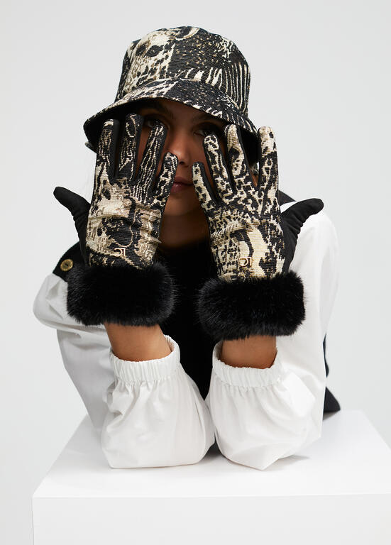 Guantes Lola Cademunt jaquard salvaje