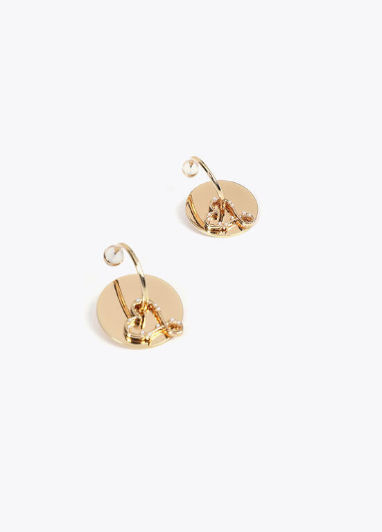 Aros Lola Casademunt con corazon infinito