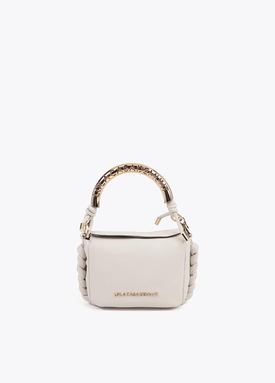 Cartera Lola Casademunt Mini asa metalizada personalizada