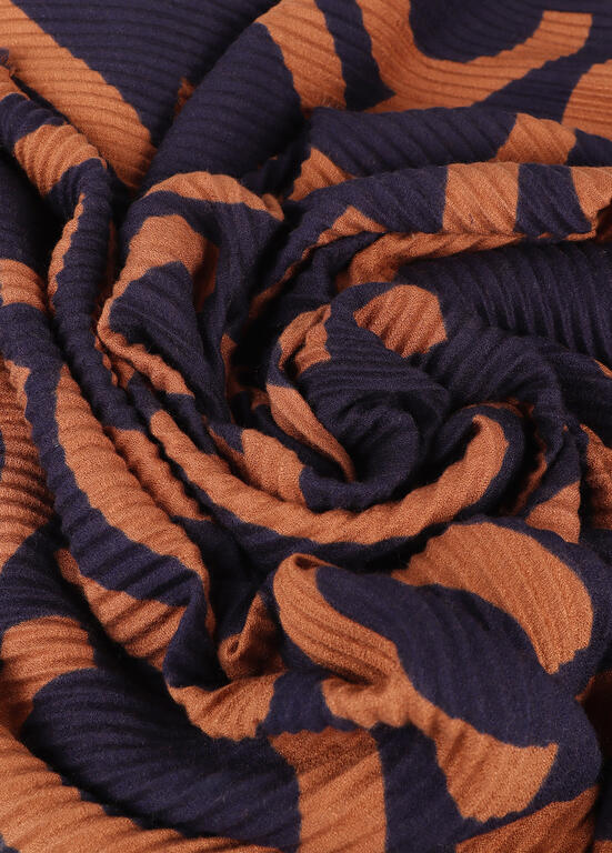 Pañuelo Lola Casademunt bicolor marron