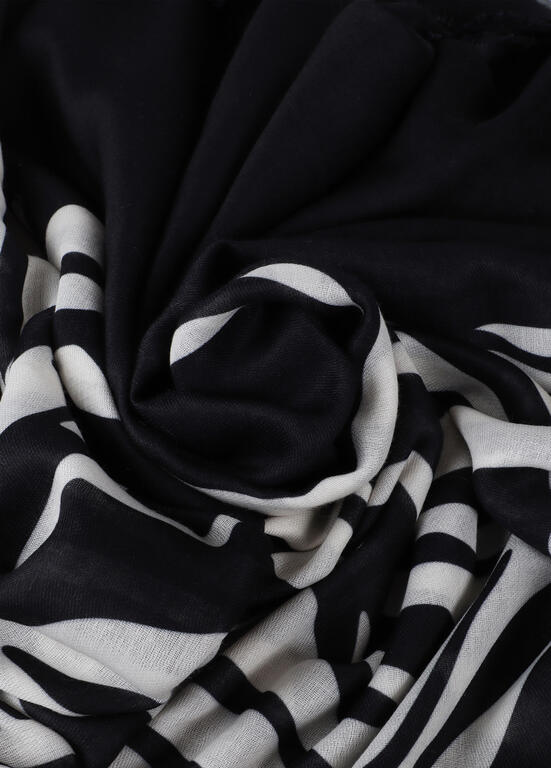 Pañuelo Lola Casademunt estampado cebra y liso