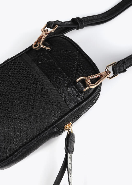 Porta celular Lola casademunt rombos Negro