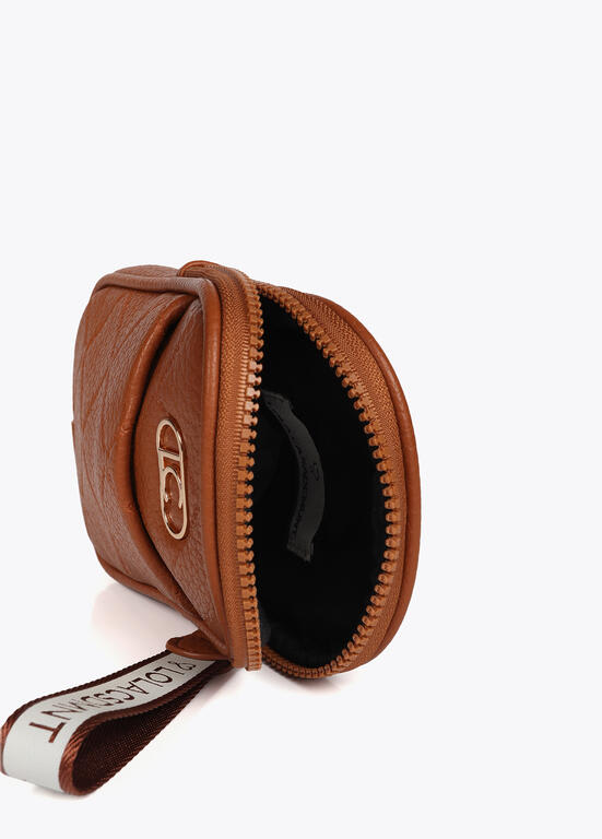 Porta celular Lola Casademunt rombos Camel