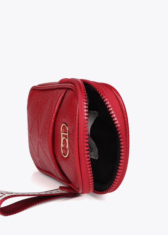 Porta celular Lola Casademunt rombos Rojo