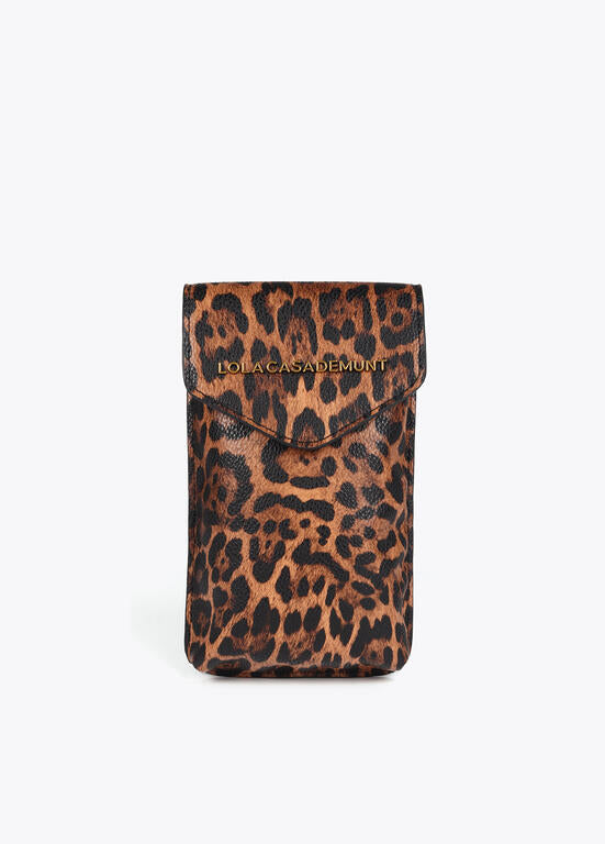 Porta Celular Lola Casademunt animal print