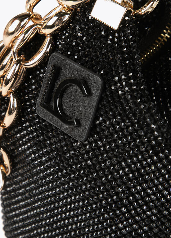 Cartera Lola Casademunt con cristales Negro