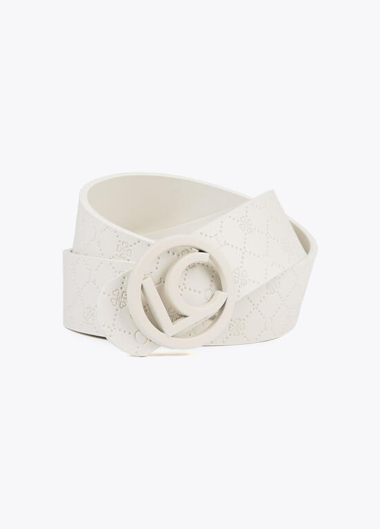 Cinturon Lola Casademunt reversible Monogram LC crudo