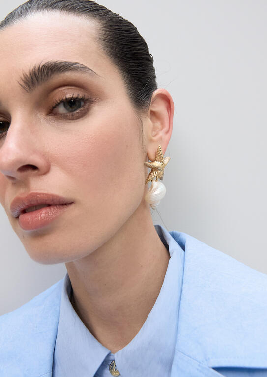 Aros Lola Casademunt  combinado estrella metálica