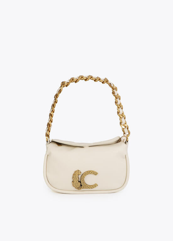 Cartera Lola Casademunt  animal con detalle cadena dorada