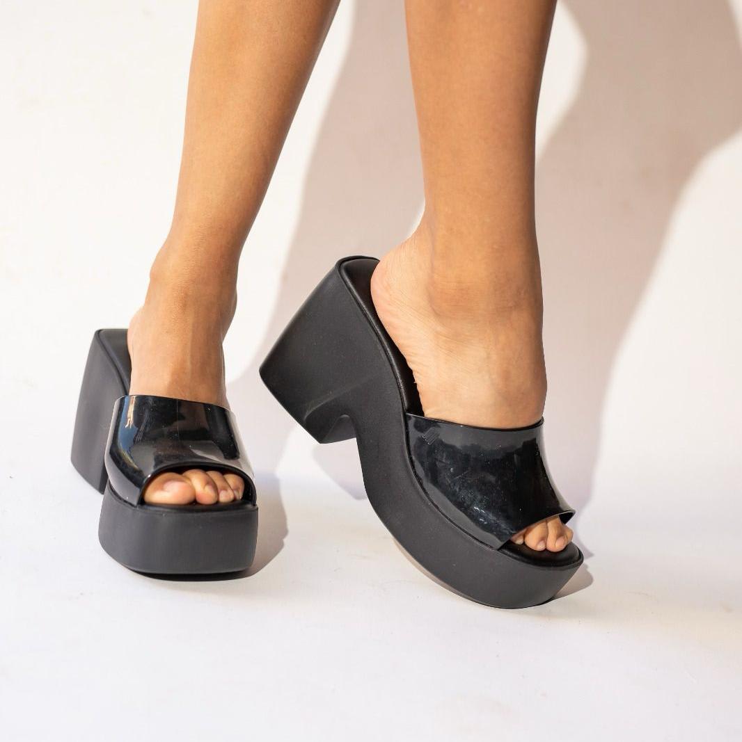 Sandalias Melissa Charol Negro