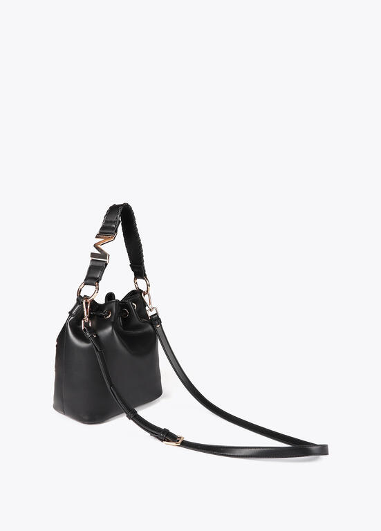 Cartera Lola Casademunt Bombonera con tachas Negro