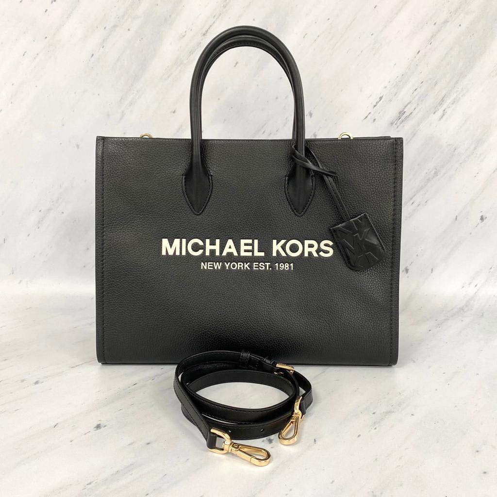 Cartera Michael Kors Mirella Cuero Mediana negro