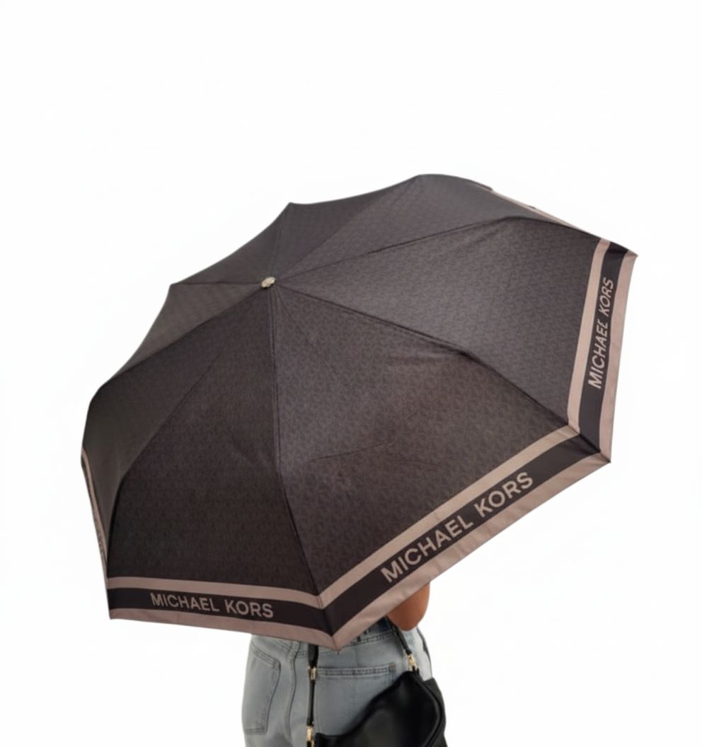 Paragua Michael Kors Monograma Negro