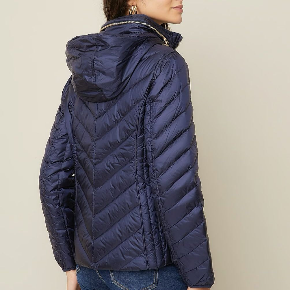 Parka Mujer Michael Kors Pluma Azul marino