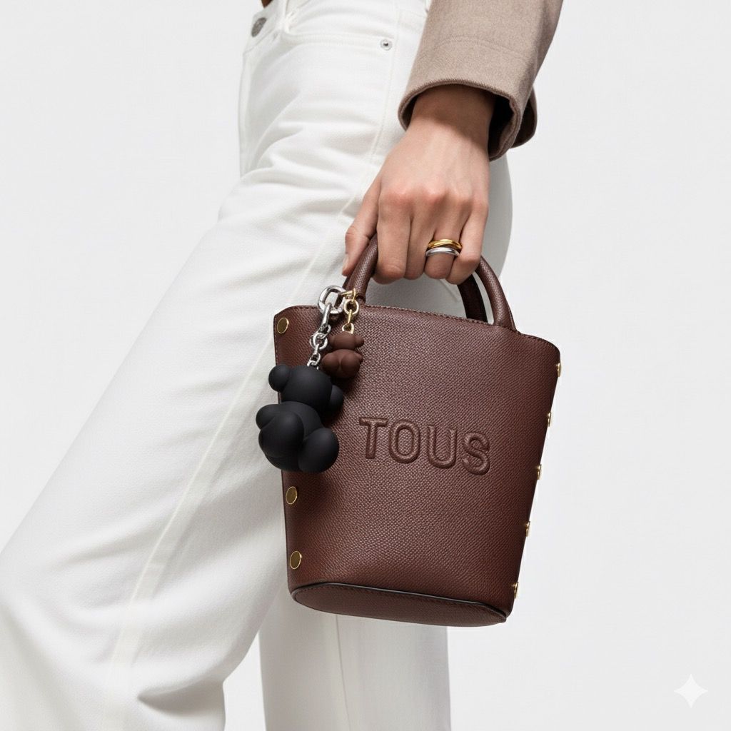 Bolso Tous Capazzo pequeño Back to basics Cafe