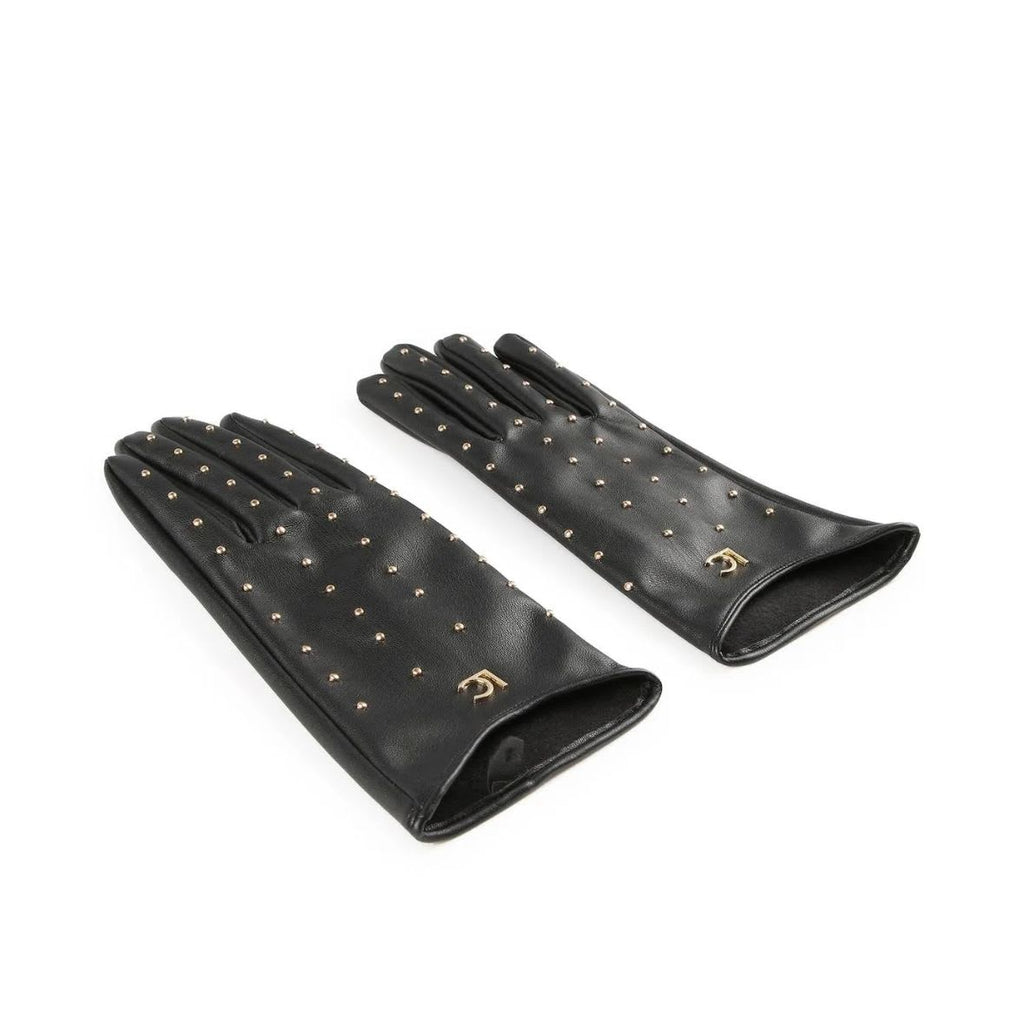 Guantes Lola Casademunt Negro con tachas
